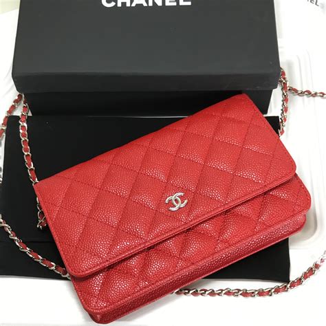 chanel red wallet|buy chanel wallet online.